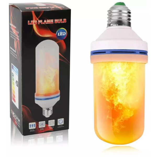 

Лампа с имитацией эффекта пламени огня Е27 Led Flame Bulb
