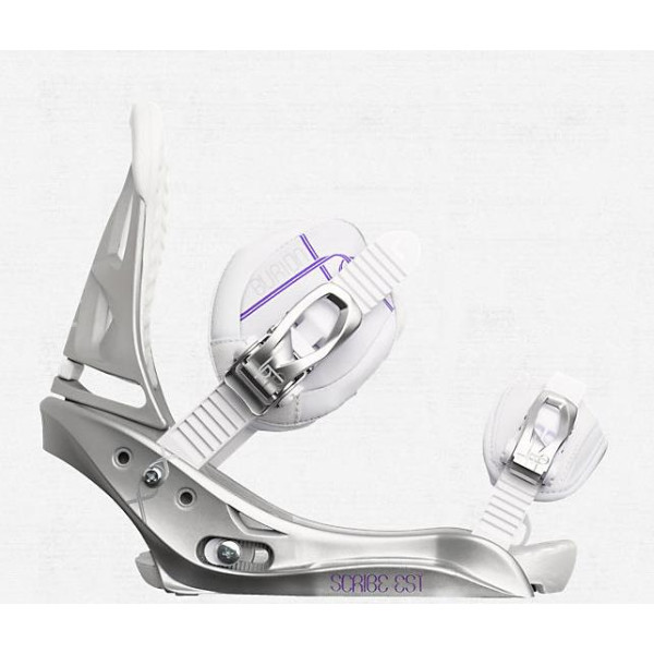 

Крепление для сноубордов BURTON SCRIBE EST 13 white violet S