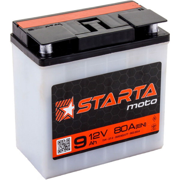 

STARTA Moto 6CT 9 (Под клему) [–|+]