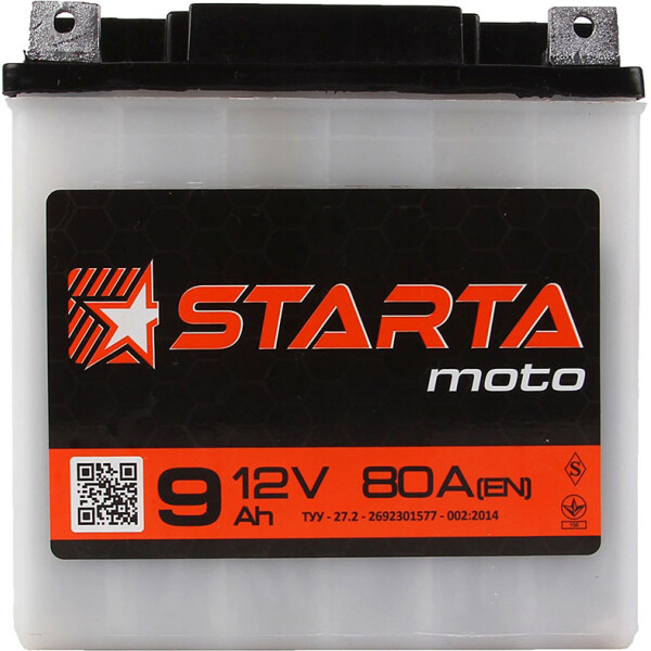 

STARTA Moto 6CT 9 (Под болт) [–|+]