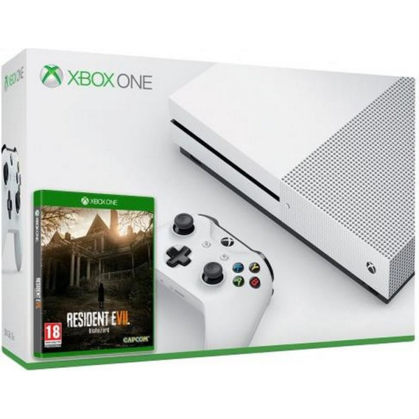 

Microsoft Xbox One S 500Gb White + Resident Evil 7: Biohazard (русская версия)