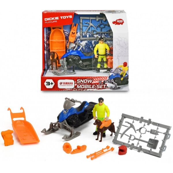 

Игровой набор Dickie Toys Плейлайф Снегоход 15 см (3832007))