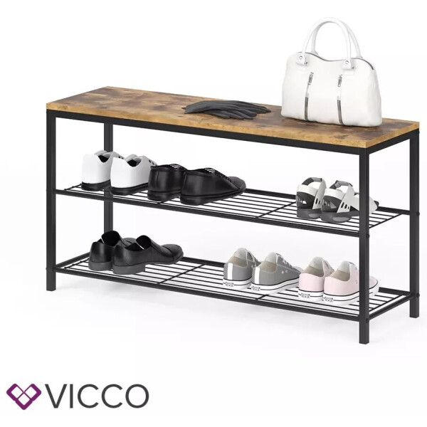 

Обувная тумба в стиле лофт 51х100, Vicco Fyrk