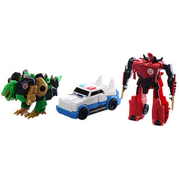 

Интерактивная игрушка JIaYI Toys Гримлок, Сайдсвайп, Стронгарм (675)