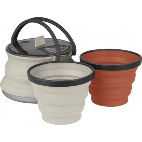 

Набор кастрюля + 2 стакана Sea To Summit X-Set 11 (Sand Kettle, Sand Mug, Rust Mug) (STS AXSET11SA)