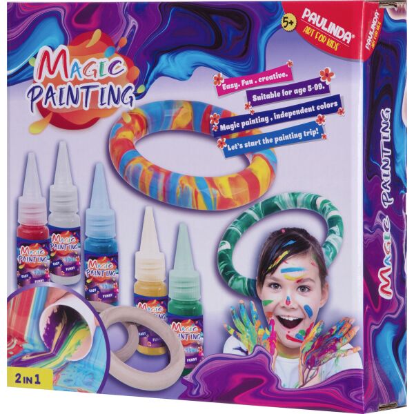 

Набор для творчества Paulinda Magic painting "Волшебное рисование: браслеты 2 в 1"