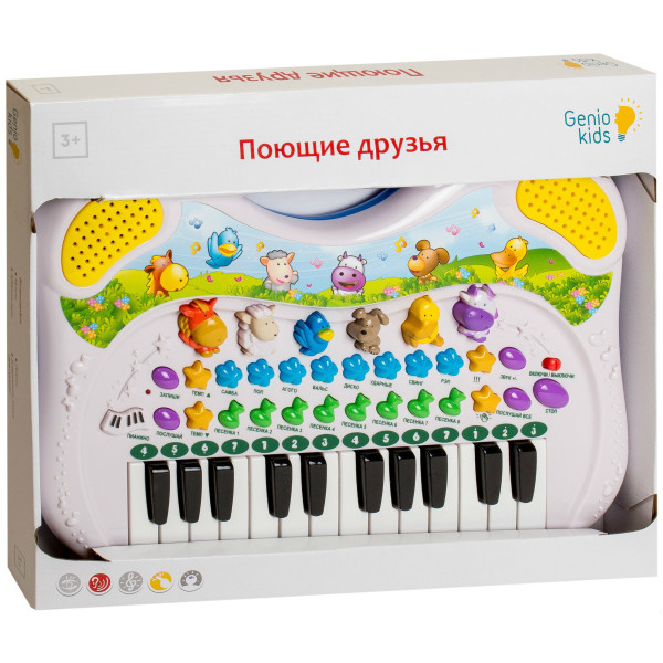 

Синтезатор Genio Kids Поющие друзья (PK39FY)
