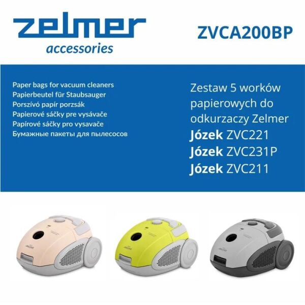 

Набор мешков Zelmer ZVCA200BP