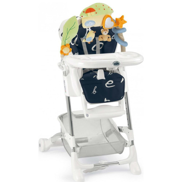 

Стульчик для кормления CAM Istante C223 Bebe Amore Mio Синий (S2400-C223)
