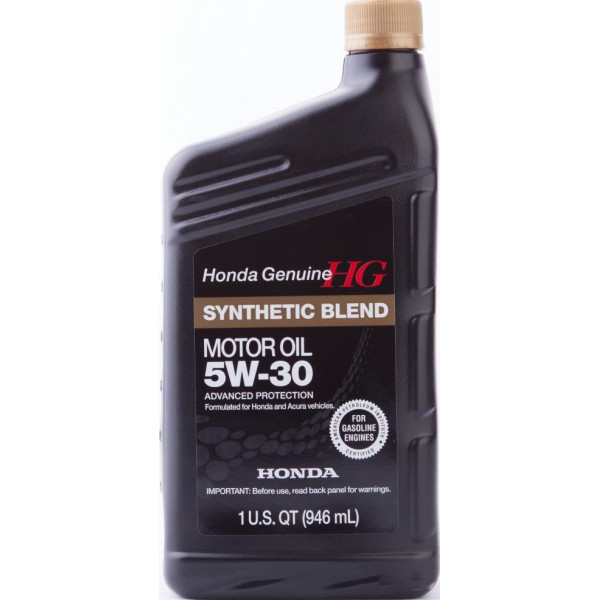 

OE Honda Synthetic Blend 5W-30 1qt (946 ml) (87989034)