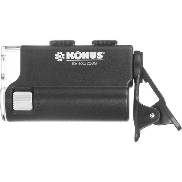 

Микроскоп KONUS KONUSCLIP 60x-100x для смартфона