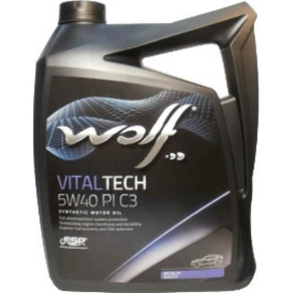 

Моторное масло WOLF VITALTECH 5W40 PI C3 4л