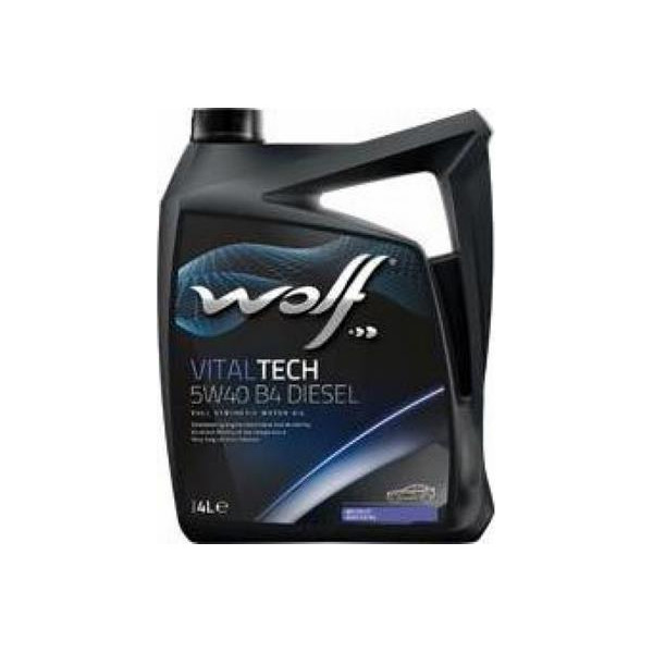 

Моторное масло WOLF VITALTECH 5W40 B4 DIESEL 4л