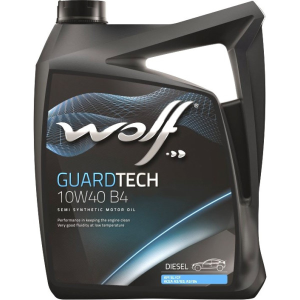 

Моторное масло WOLF GUARDTECH 10W40 B4 5л