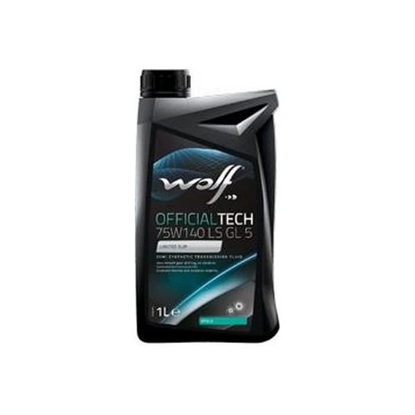 

Трансмиссионное масло WOLF OFFICIALTECH 75W140 LS GL 5 1L (8304200)