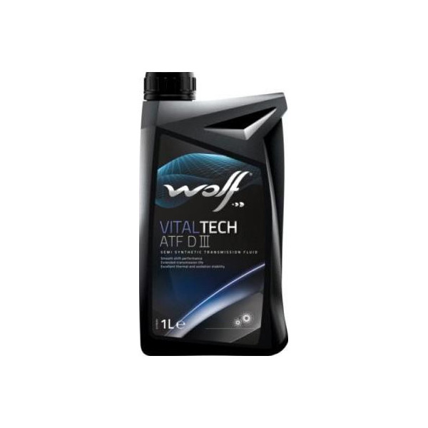

Трансмиссионное масло WOLF VITALTECH ATF DIII 1L (8305306)
