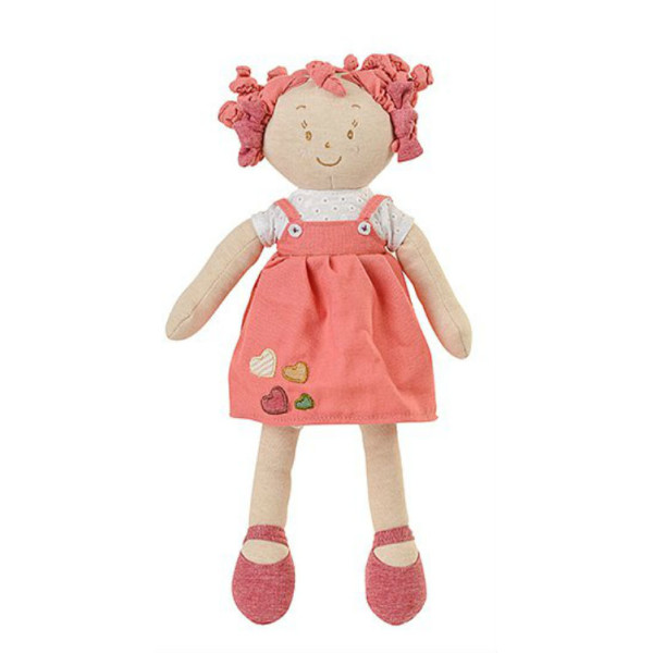 

Мягкая игрушка BabyOno Кукла Лили 37 см Красный (1254)