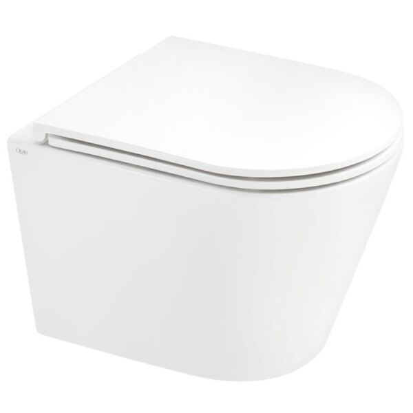 

Унитаз подвесной Qtap Robin безободковый с сидением Slim Soft-close QT13332141ERW