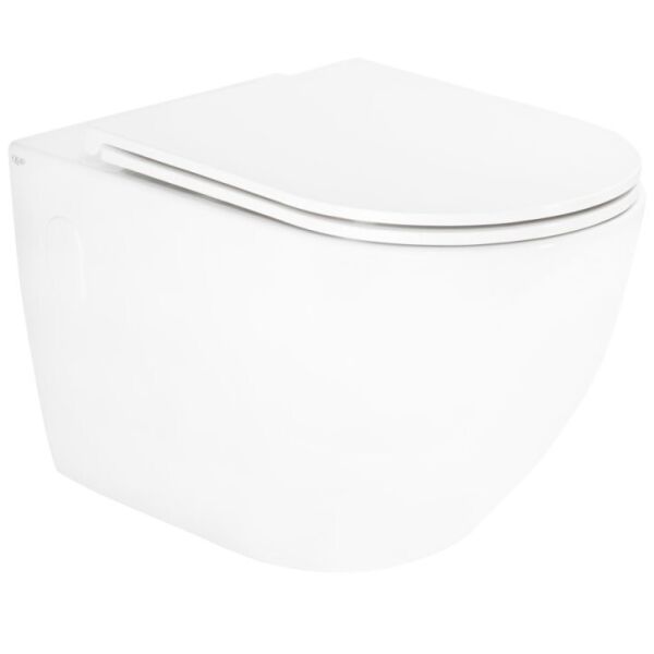 

Унитаз подвесной Qtap Scorpio безободковый с сидением Slim Soft-close QT1433053ERW