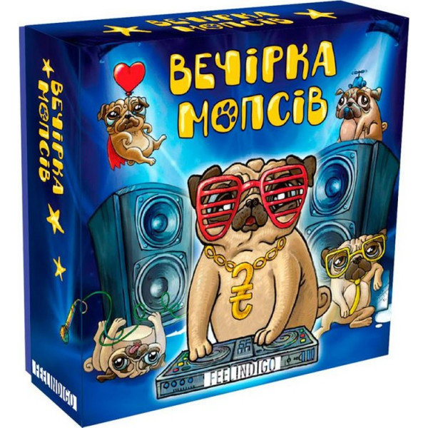 

Настольная игра Feelindigo Вечеринка мопсов (IM16001)