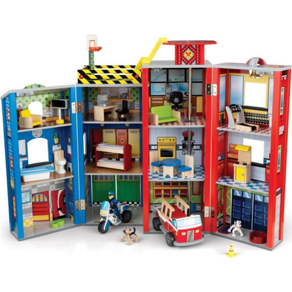 

Деревянный игровой набор Герои-спасатели KidKraft (63239)