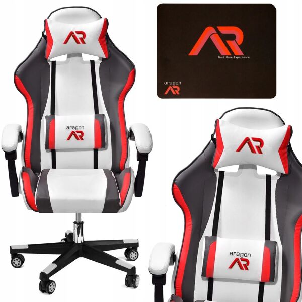 

Компьютерное кресло JUMI ARAGON TRICOLOR WHITE