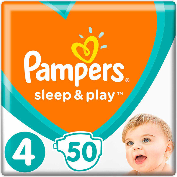 

Подгузники Pampers Sleep & Play размер 4 (Maxi) 9-14 кг, 50 шт (8001090669056)