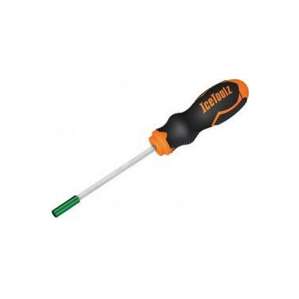 

ICE TOOLZ 12B3 д/спиц (квадратный) 5mm+DIN3.2mm с пласт. рукояткой TOO-48-37