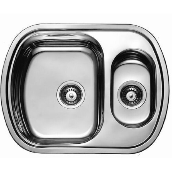 

Кухонная мойка CRISTAL 630x490х180 Satin 7703