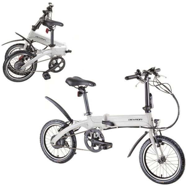 

Складной велосипед электрический Devron 16201 16 "- 2020 - White