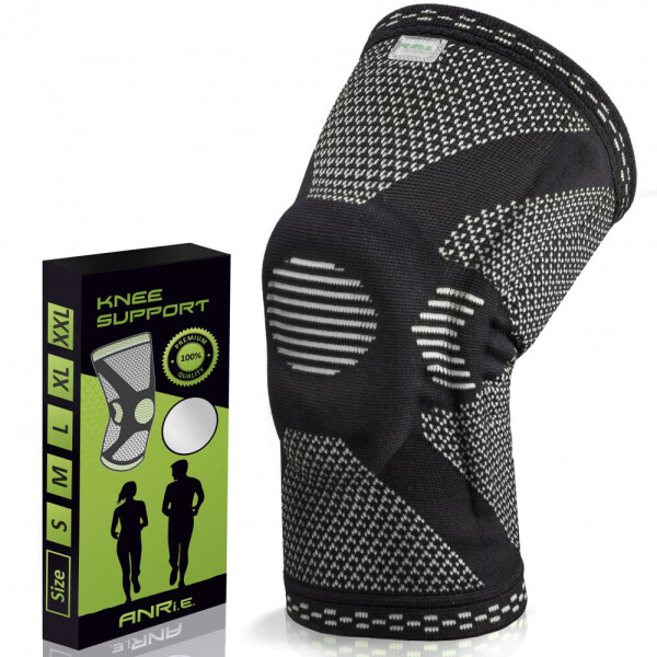 

Наколенник Усиленный ANRI.E. KS-001 - Наколенники Спортивные, Бандаж на Колено - Черно-серый, XL