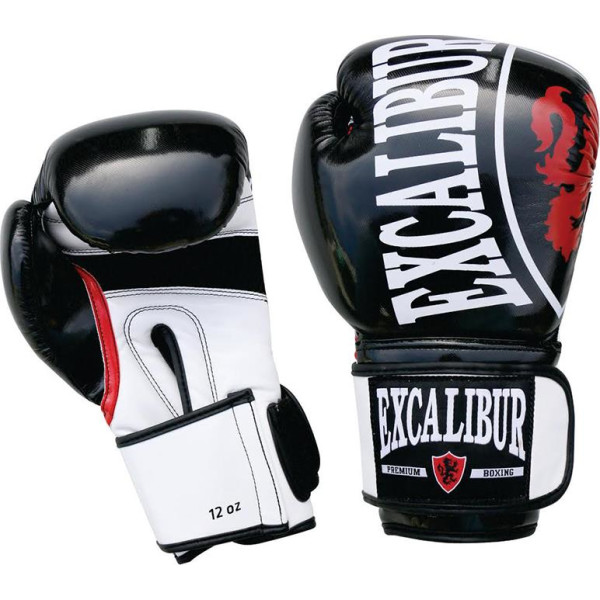 

Перчатки Excalibur 8004 Black/White 12 oz