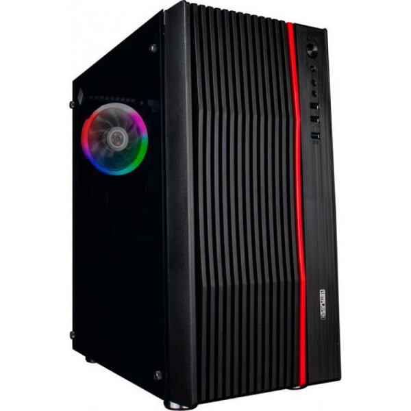 

Корпус 1stPlayer F5-R1 Color LED Black без БП