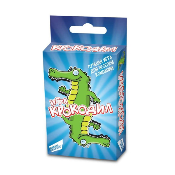 

DREAM MAKERS Игра детская настольная Крокодил. Cards (1607_UA)