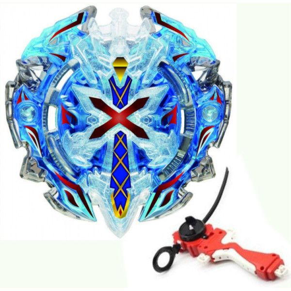 

Бейблейд Ксено Экскалибур синий BEYBLADE Xeno Xcalibur.M.I. S3 волчок с пусковым устройством и ручкой