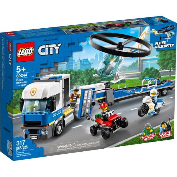 

LEGO® City Полицейский вертолётный транспорт (60244)