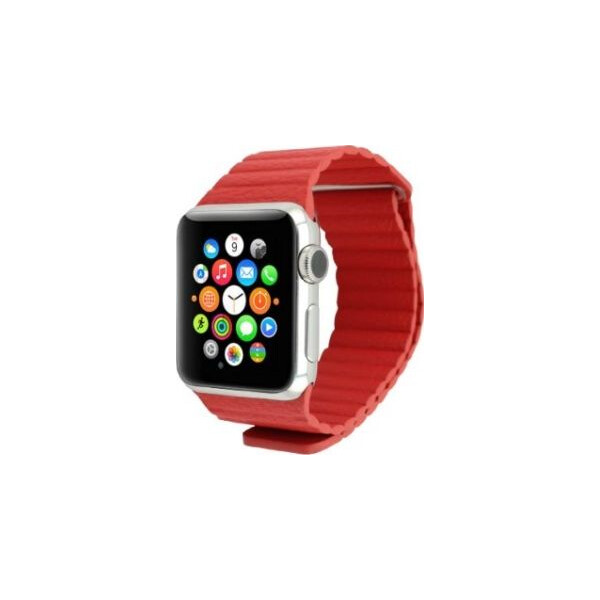 

Ремешок Leather Loop Design для Apple watch 38mm / 40mm (Красный) (343346)