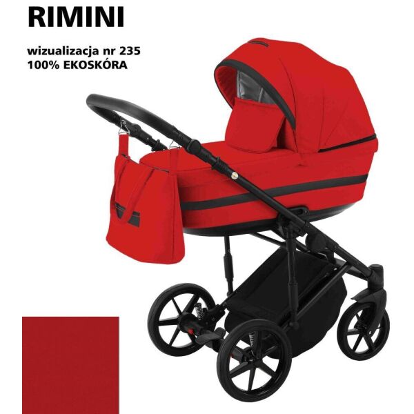 Коляска универсальная 2 в 1 Adamex Rimini ECO RI-235