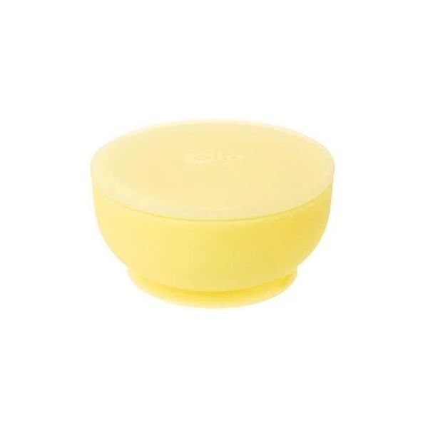 

Детская миска с крышкой Olababy Lemon / Желтый