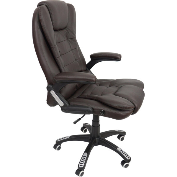 

Кресло офисное Bonro O-8025 коричневое (44000007)