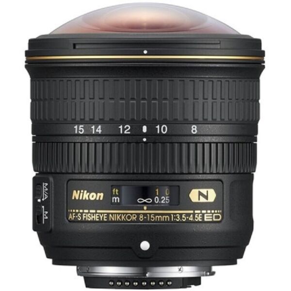 

Объектив Nikon 8-15mm f/3.5-4.5E ED AF-S FISHEYE