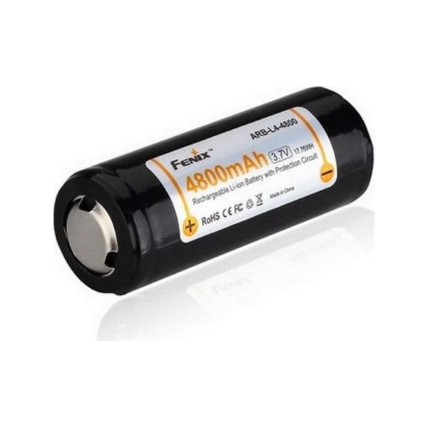 

Аккумулятор Fenix 26650 4800 mAh Li-ion