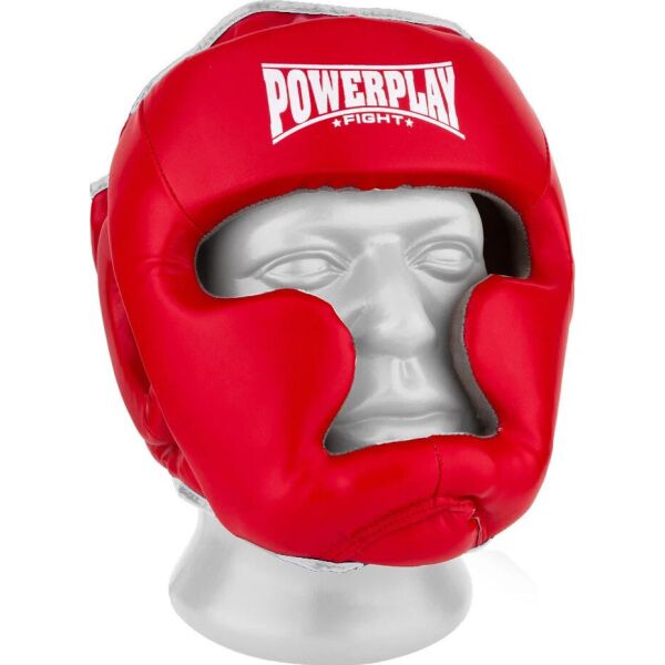 

Боксерский шлем тренировочный PowerPlay 3068 PU + Amara Красно-Белый M(PP_3068_M_Red/White)