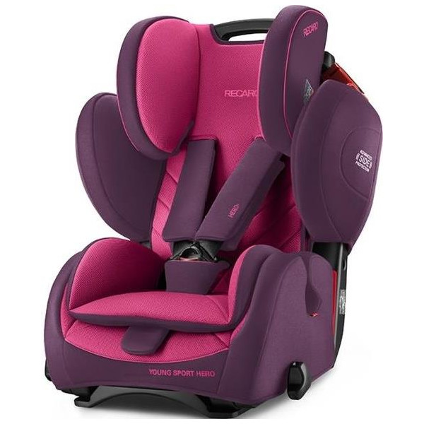 

Детское автокресло Recaro Young Sport Hero Power Berry (6203.21508.66)