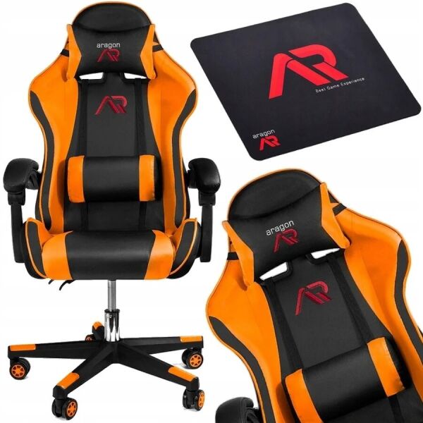 

Компьютерное кресло для геймера Jumi Aragon Tricilor Orange
