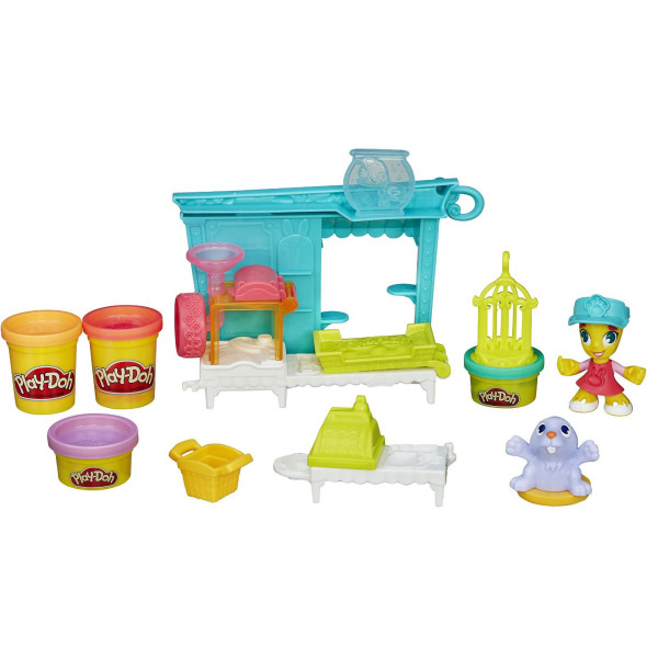 

HASBRO Play-Doh Город Игровой набор Магазинчик домашних питомцев (B3418)
