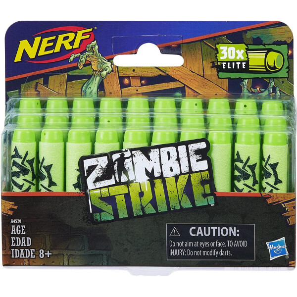 

Патроны к Нерф Зомби страйк 30 штук Nerf Zombie Strike 30-Dart Refill Pack Hasbro A4570