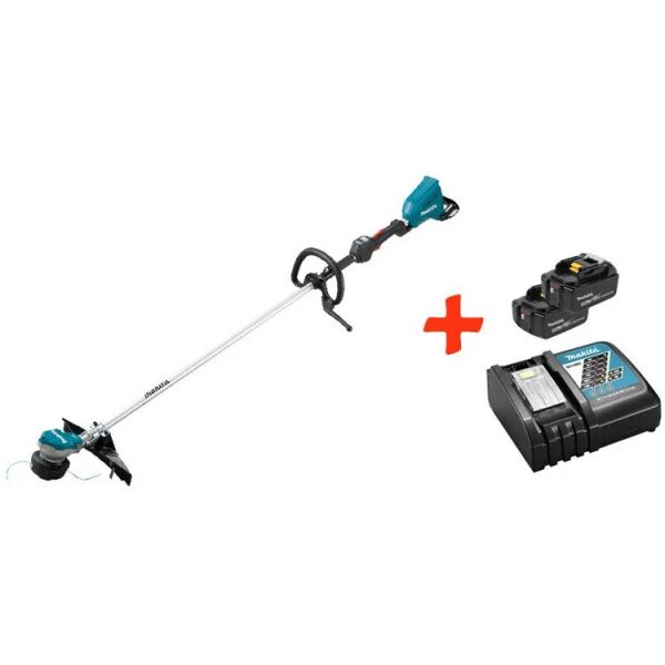 

Аккумуляторная бесщеточная коса Makita DUR368LZ+быстрозарядное ЗУ+2 акк.18V 5 Ah
