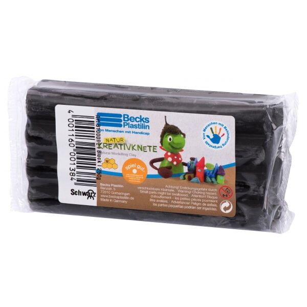 

Пластилин восковой Becks Plastilin 250г черный (B100092)