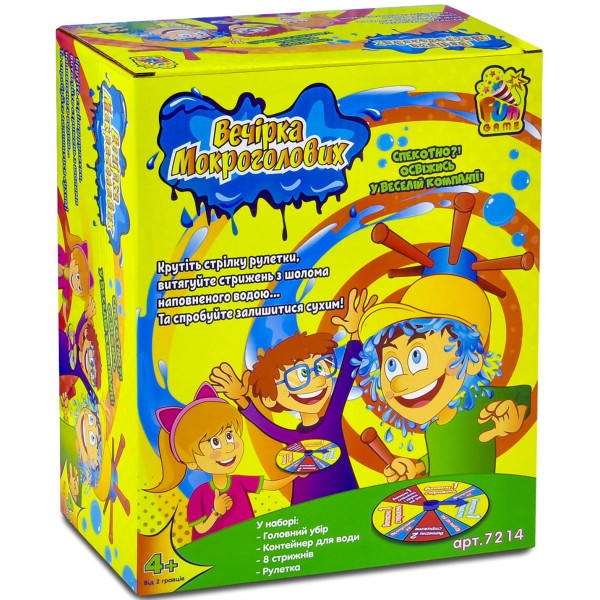 

Настольная игра Fun Game Вечірка мокроголових (7214)